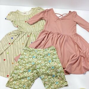 Dot Dot Smile Brand Dress Lot of 2 Size 5/6